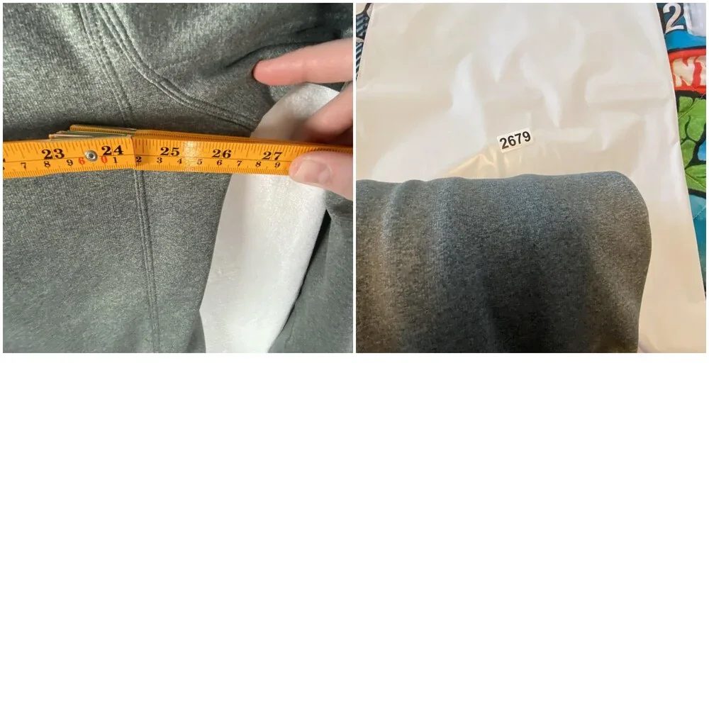 The North Face Canyonlands Jacket Mens 2XL Gray Yellow Fleece Lined Full Zip